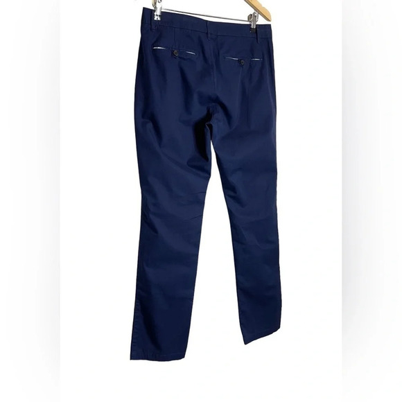 Bonobos Slim Tailored Chino Pants Size 32 Golf Preppy Washed Navy Blue - Picture 4 of 8